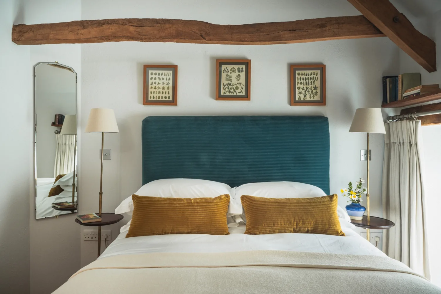 Barn Owl room detail at The Return to Self Retreat