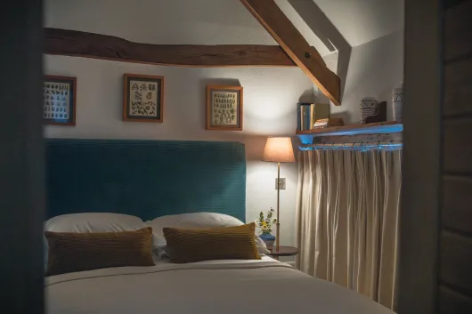 Barn Owl bedroom at The Return to Self Retreat