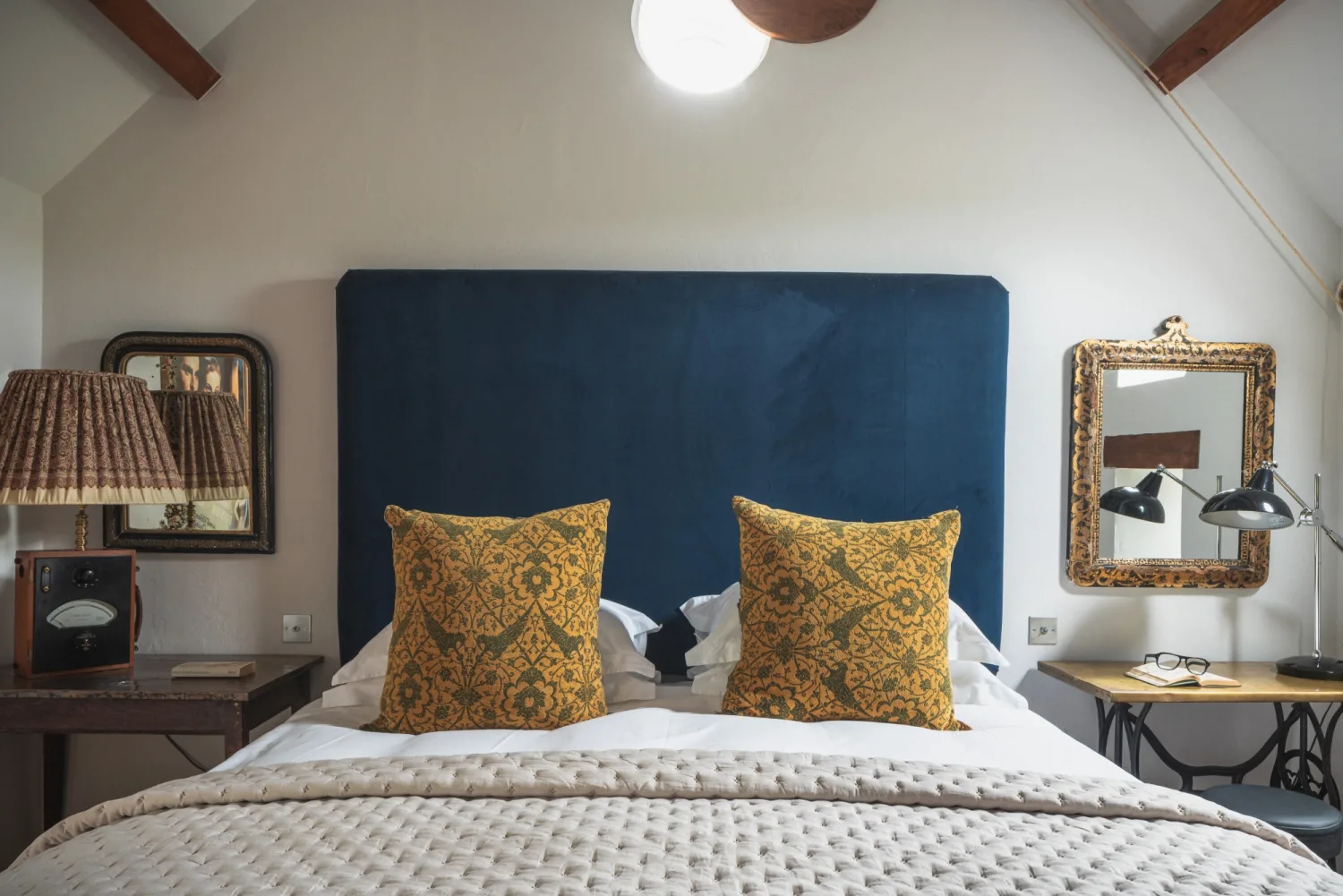 Peregrine room detail at The Return to Self Retreat