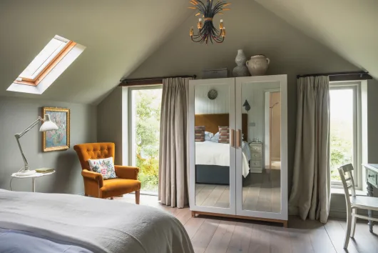 Celandine ensuite bathroom at The Return to Self Retreat